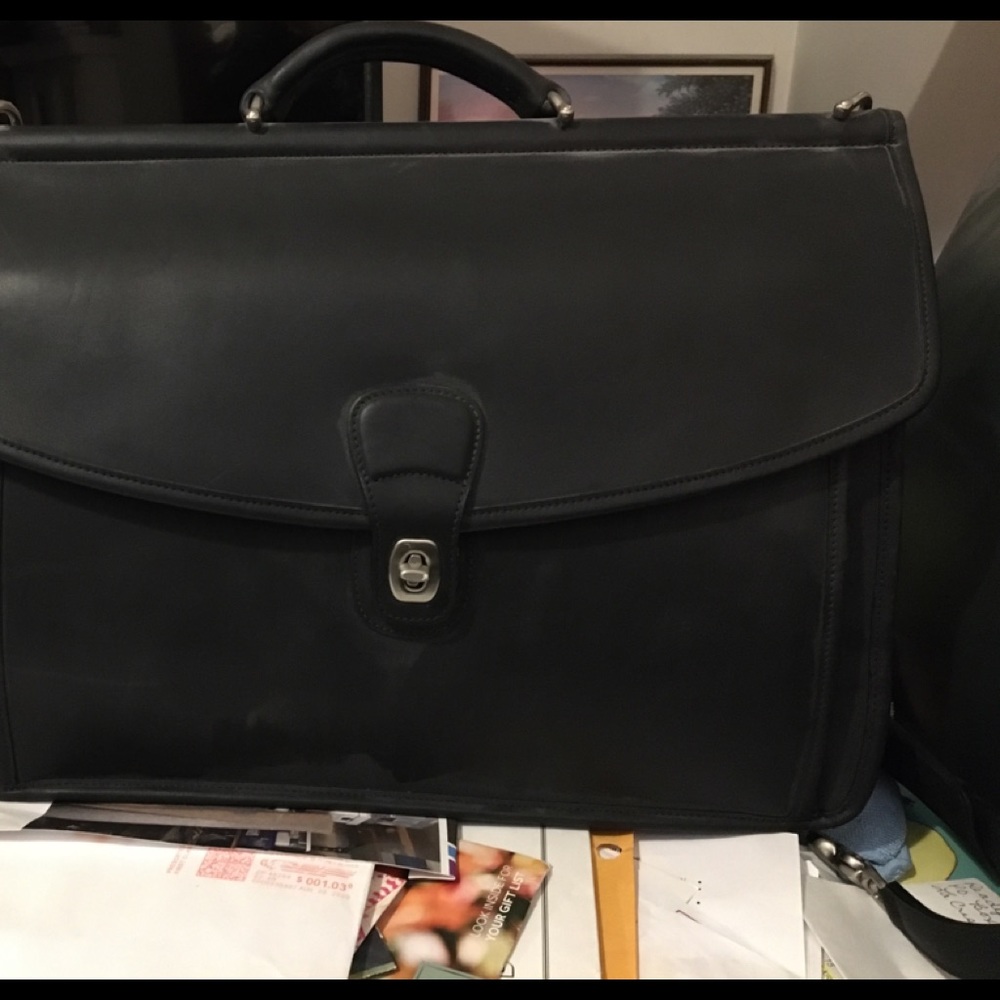 Vintage Beekman Coach Briefcase.